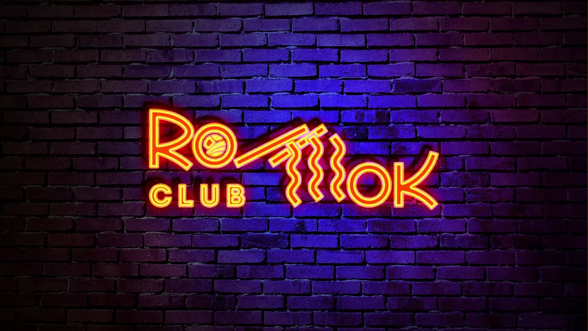 Разработка интерьерной вывески суши-бара «Roll Wok Club» в Пестово